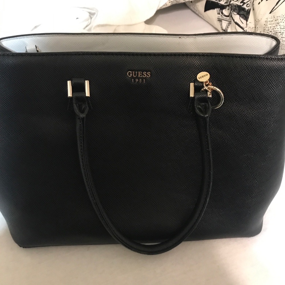 Black Guess purse